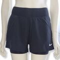 NIKE Court Victory Tennis Shorts mit Unterhose Damen Frauen Hose black XS