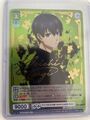 Signed Weiss Schwarz Blau Isagi Yoichi SP BLK/01B-022SP Blue Lock Japanese