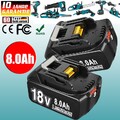 2x 18V/8,0Ah für Makita Akku BL1860B- 2er Set -TD251DRFX BL1850 BL1840 BL1830 DE