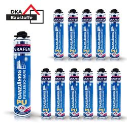 Pistolenschaum 12 x 750 ml Montageschaum  Schaum !!!!!
