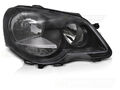 Scheinwerfer Halogen Rechts für VW Polo 9N3 Bj. 05-09 inkl. GTI Stellmotor H1 H7