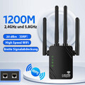 1200M WLAN Repeater,Router Range WIFI Signal Verstärker Access Point Booster
