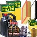 MANN INSPEKTIONSPAKET+7L MOTUL EFE 5W-30 MOTORÖL passend für BMW 3er E36 320-28i