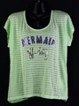 T-Shirt mit U-Ausschnitt Gr. 52/54 Grün Damen Casualshirt Oberteil RPW