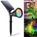 LED Solarleuchte Außen Garten Solarlampe Solar Wegeleuchte Wasserdicht Strahler