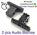 2pcs Kopfhörer Aux Buchse Für PS5 Controller Dual Sense Edge 1 & 2 Audio Jack