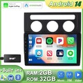 DAB+ 2+32G Android 14 Autoradio RDS FM Navi BT Carplay für VW Touran 1T1 1T2 1T3