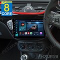 8Core 4+64G Android 14 Autoradio Für Opel Corsa E Adam GPS Navi WIFI CarPlay DSP