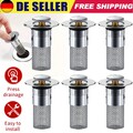 1-10 Stück Pop Up Abflussstopfen Waschbeckenstöpsel-Abflusssieb mit Sieb 34-40mm