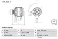 BOSCH Generator 0986041890