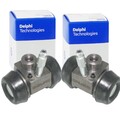 2x DELPHI RADBREMSZYLINDER 18mm passend für DAF 400-SERIE LDV CONVOY