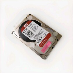 Western Digital Red (WD60EFRX)  6 TB NAS 3,5 Zoll SATA 6 Gbit/s