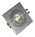 230V eckig LED Deckenlampe inkl GU10 7W = 52W Power Leuchtmittel GU10 Kanto L1