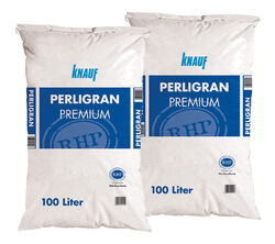 Knauf Perligran Premium Perlite 2-6mm Substratverbesserer Bodenverbessererzweifach gesiebt = staubfrei