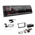 Kenwood DAB Receiver Autoradio Bluetooth für Volkswagen VW Sharan II schwarz