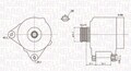Generator Magneti Marelli 063731860010 für RENAULT
