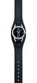 REGENT Uhr LD1138 Damen Armbanduhr in schwarz mit Lederband