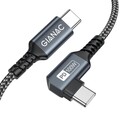 USB C Kabel, 1m, 100W, Schnellladekabel, Typ C, 90 Grad, PD, USB C Ladekabel