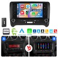 Android 14 DAB Autoradio 4G+64G GPS Navi für AUDI TT 8J MK2 06-12 USB RDS SWC FM