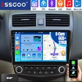 DAB+Für Honda Accord 7 VII 2003-2007 Android14 Autoradio GPS Nav Carplay BT 128G