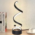 ZMH Nachttischlampe Touch Dimmbar LED Tischlampe 12W Modern Tischleuchte Design 