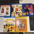 ICH - Einfach Unverbesserlich 1-4 & Minions 1+2,  Blu-Ray/3d/  sehr gut/ neu 