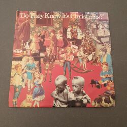 Band Aid - do they know its christmas 7" single - UK Vinyl record 1984 VG+ VG+