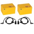 2X HELLA ABS-SENSOR RADDREHZAHL VORNE passend für CHEVROLET TRAILBLAZER SAAB 9-7