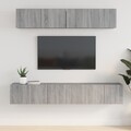 TV Schrank Set 5tlg. Holzwerkstoff Schrankwand Wohnwand mehrere Auswahl vidaXL
