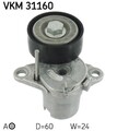 SKF VKM 31160 Riemenspanner, Keilrippenriemen für AUDI CUPRA SEAT SKODA VW Rieme