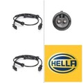 2x Sensor für Raddrehzahl HELLA 6PU012806-271 2 Sensor Raddrehzahl