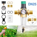 Rückspülfilter mit Manometer Druckminderer Feinfilter Wasserfilter Vorfilter DHL