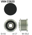 SKF VKM 03820 Generatorfreilauf für MERCEDES-BENZ