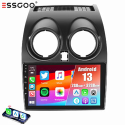 2+32G GPS Nav BT Autoradio Android 14 Carplay Für Nissan Qashqai J10 JJ10E 07-15