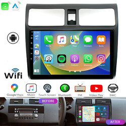 6+64G Für SUZUKI SWIFT III 2005-2010 Android 13 Apple Carplay Autoradio GPS NAVI