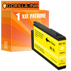 1x Patrone Yellow für HP 951 XL Officejet Pro 8600 Plus e-All-In-One HP951XL