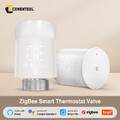 Smartes Heizkörperthermostat per Zigbee Alexa/Google App-Control Spart Energie