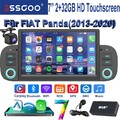 DAB KAM Für Fiat Panda 2012-2020 Android 14 Autoradio GPS Navi WIFI SWC BT 2+32G