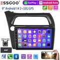 32G Android 14 Autoradio Carplay DAB GPS Navi Kam Für Honda Civic VIII 2006-2011