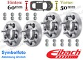 Spurplatten 50mm & 60mm/Achse u.a.: Land Rover Range Evoque L538 Bj. 2011-2019