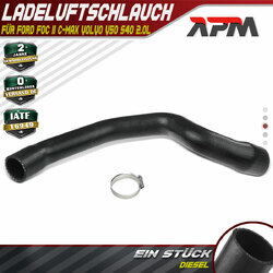 Ladeluftschlauch Turboschlauch für Ford Focus II C-Max Volvo V50 S40 2.0L Diesel