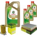 INSPEKTIONSKIT FILTER CASTROL 8L ÖL 5W30 für VW Amarok 2H_ S1B 2.0 BiTDI