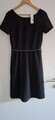 Esprit Damen Kleid Elegant Schwarz Gr 36 Neu Abendkleid Pailletten 