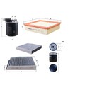 KNECHT FILTER-PAKET SET passend für MERCEDES A/B KLASSE W176 W246 CLA C117