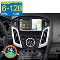6+128GB Für Ford Focus MK3 2012-2018 Autoradio GPS Navi Android 14 CarPlay DSP