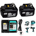 Für Makita Akku 18V 6AH 9,0AH BL1860B BL1850B BL1830 BL1820 LXT Lithium Batterie