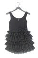 ✅ H&M Chiffonkleid Kleid für Damen Gr. 36, S Träger schwarz aus Viskose ✅
