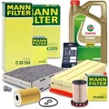 MANN-FILTER ÖLFILTER INNENRAUMFILTER LUFTFILTER  CASTROL 5W-30 32049741