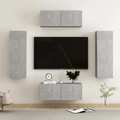 TV Schrank Set Holzwerkstoff Schrankwand Wohnwand mehrere Auswahl vidaXL