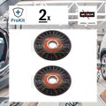 2x ORIGINAL® Maxgear 54-0123 Umlenk-/Führungsrolle, Keilrippenriemen